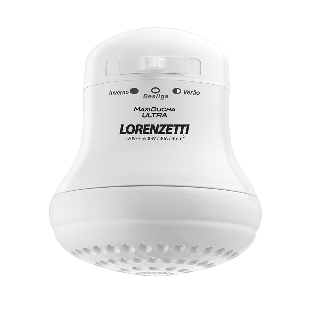 Chuveiro Eletrico Lorenzetti Ultra 220V 5500W Maxi Ducha Lorenzetti