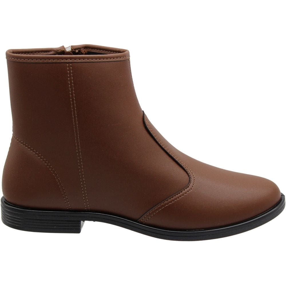 Bota Beira Rio Estônia Cano Baixo Salto Grosso Feminina