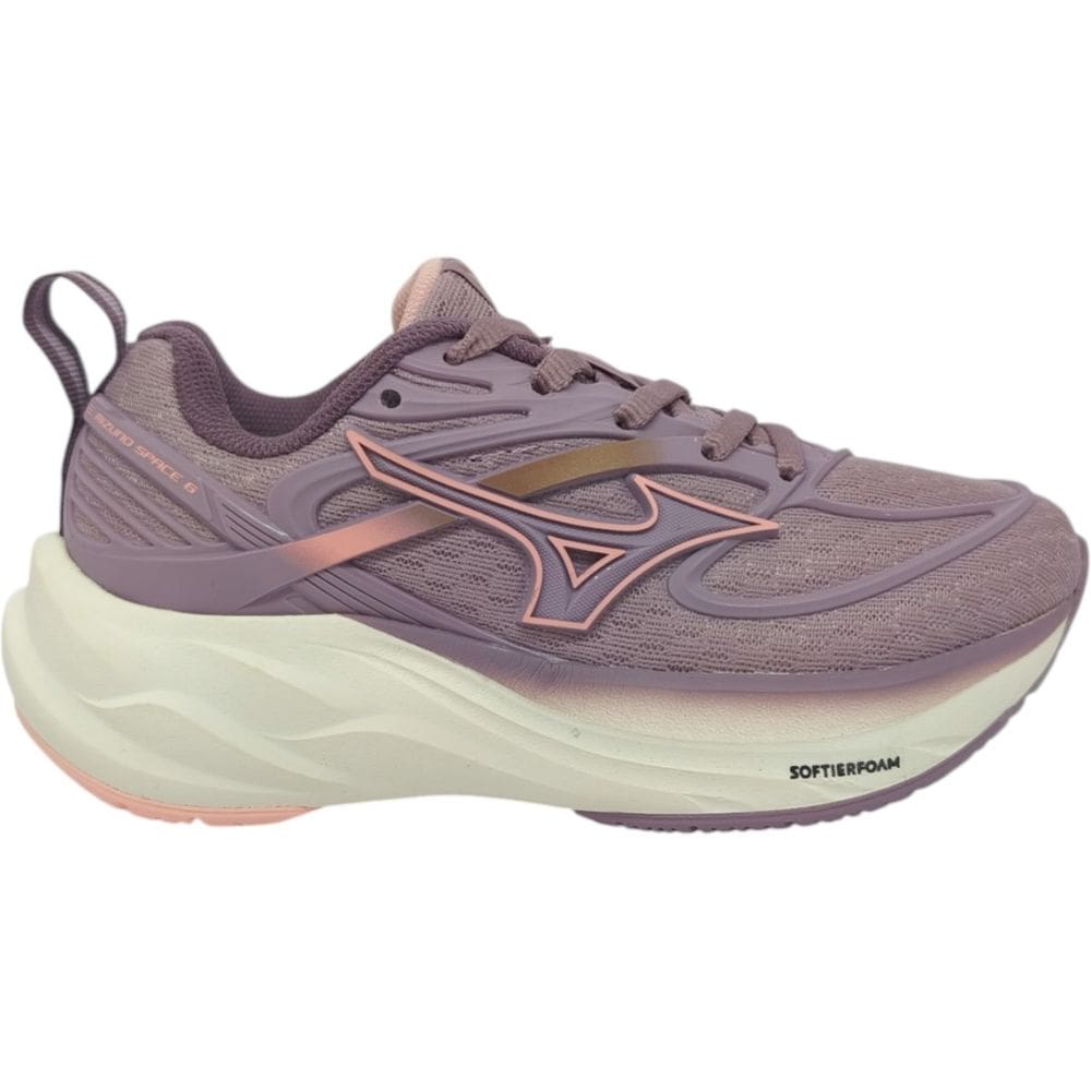 Tênis Infantil Menina Dia a Dia Escola Exercicio Conforto Jogging/Running SoftierFoam Mizuno Space 6 Inf