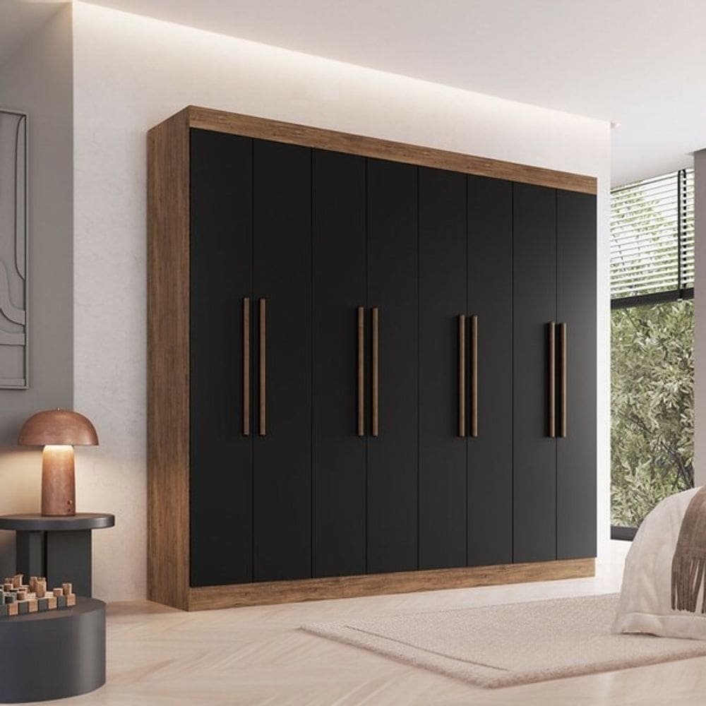 Grpa CALIFÓRNIA 08 Portas Castanho/Preto