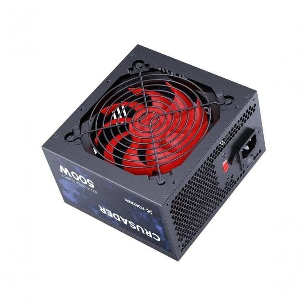 Fonte Gamer Atx Fortrek Crusader 500w Preta