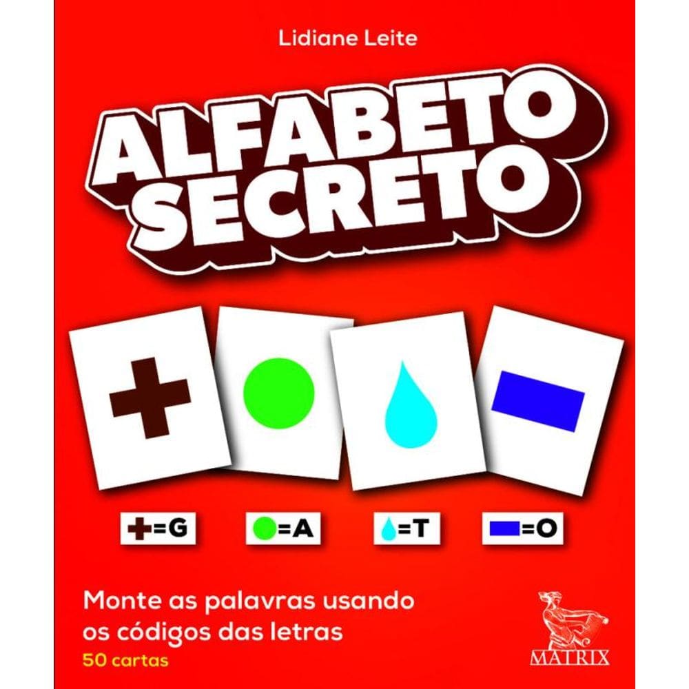 Alfabeto secreto: Monte as palavras usando os códigos das letras