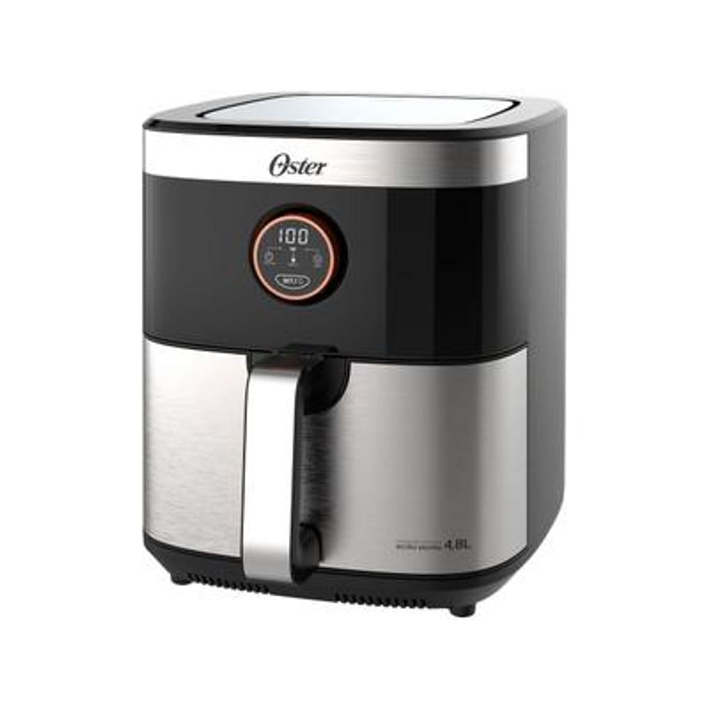 Fritadeira Elétrica Oster 4,8 Litros Black&Inox OFRT660 220V
