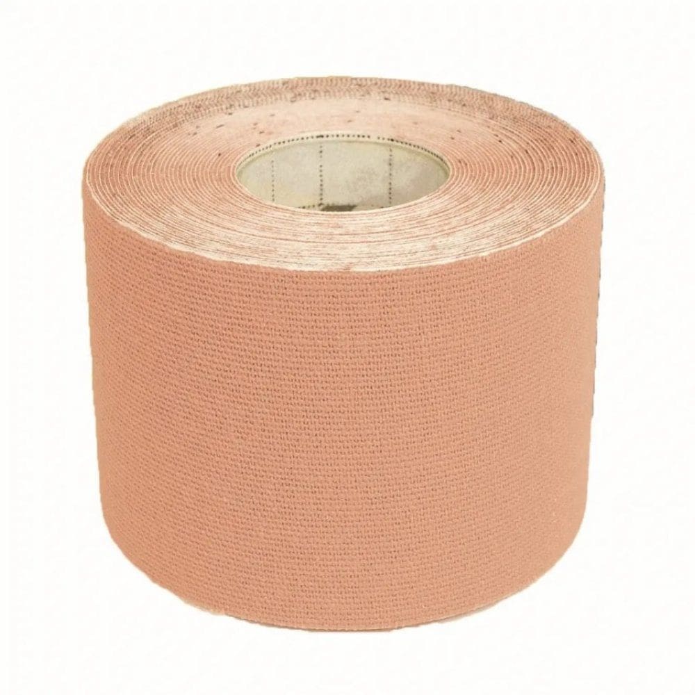 Fita Kinesio Muscle Fix 5x500cm Rolo Bege Multi Saude - HC041