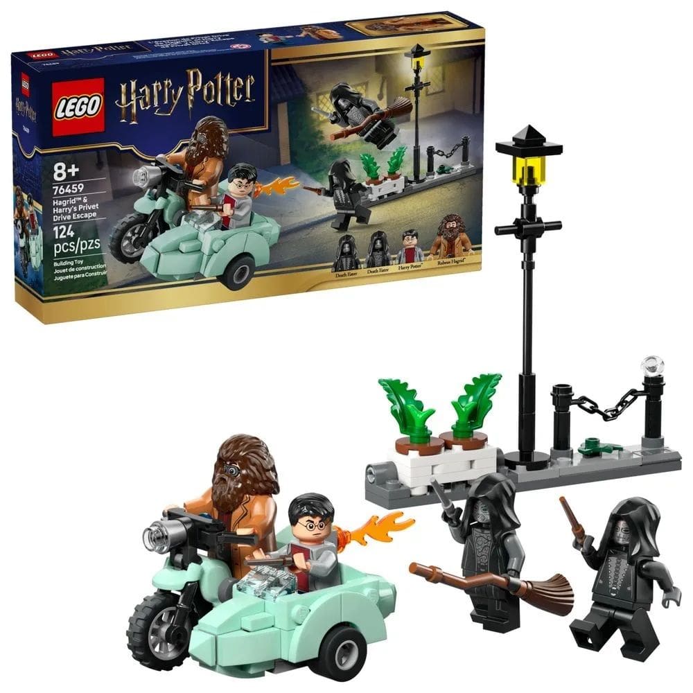 Lego Harry Potter Fuga de Hagrid e Harry para a Rua dos Alfeneiros - 76459