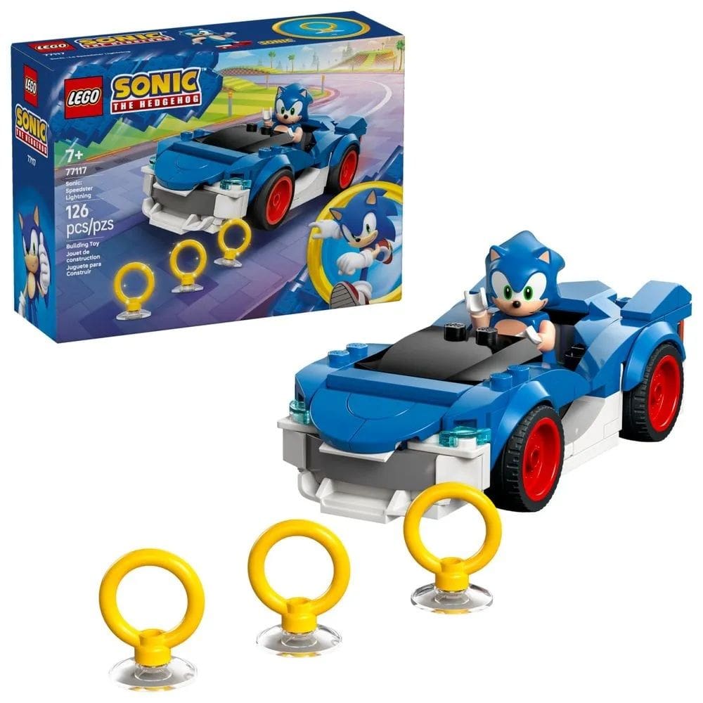 Lego Sonic the Hedgehog Relâmpago Velocista - 77117