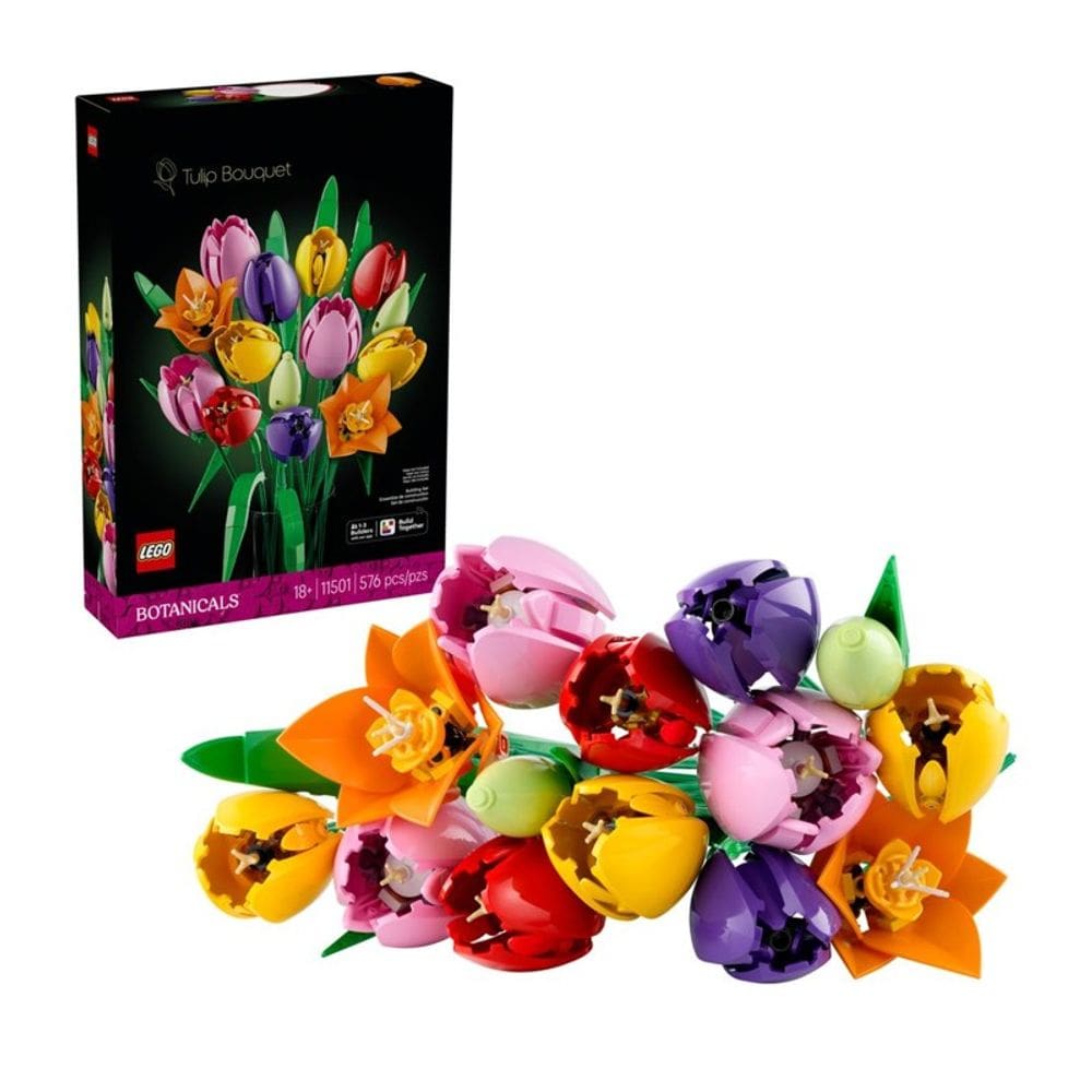Lego Coleção Botânica Buquê de Tulipas - 70555