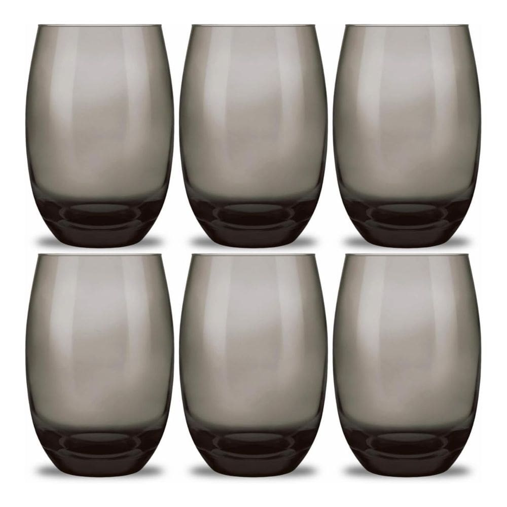 Jogo de Copos 6 Peças 465ml Sm Aruba Long Drink Grande para Água Suco Drink Refrigerante Nadir