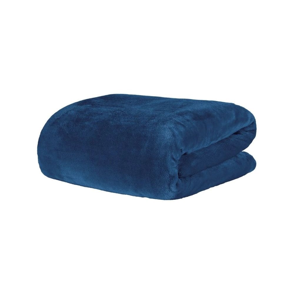 Manta Blanket High 300 Toque De Seda King 240x260cm - Kacyumara - Blue Night