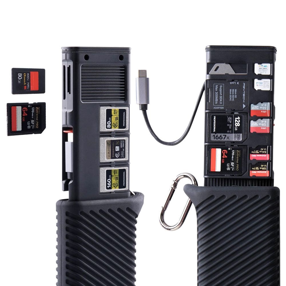 Leitor de cartão PGYTECH CreateMate USB 3.2 CFexpress A/B 10Gbps