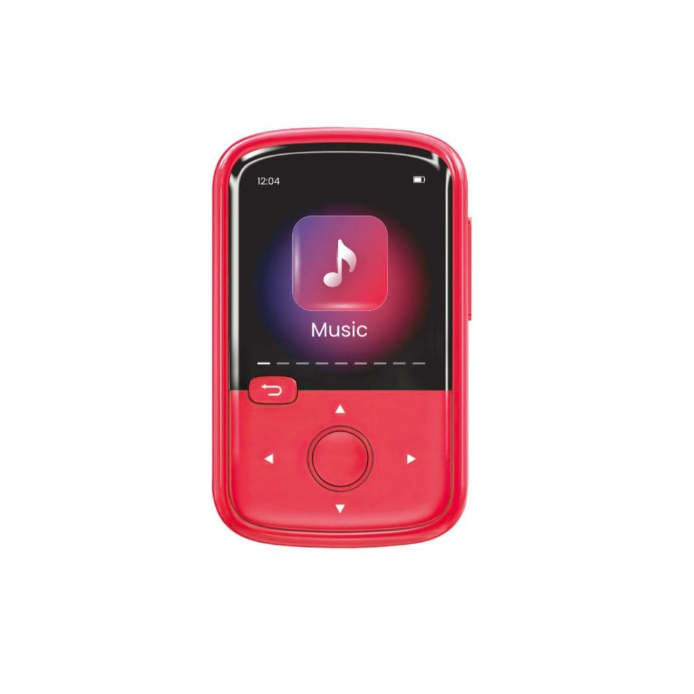 Leitor de MP3 Greentouch Kosher Klip Mini 128 GB vermelho sem slot SD