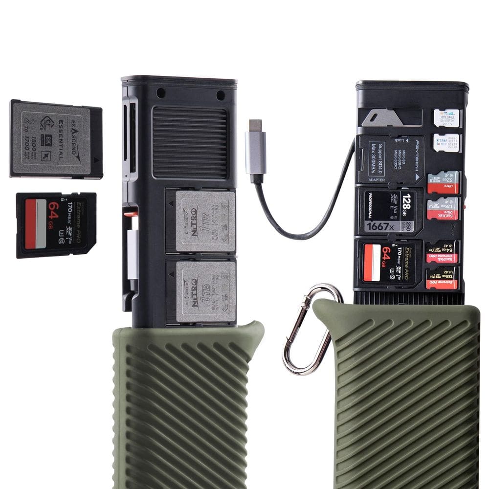 Estojo Leitor de Cartões PGYTECH CreateMate CFexpress Tipo B