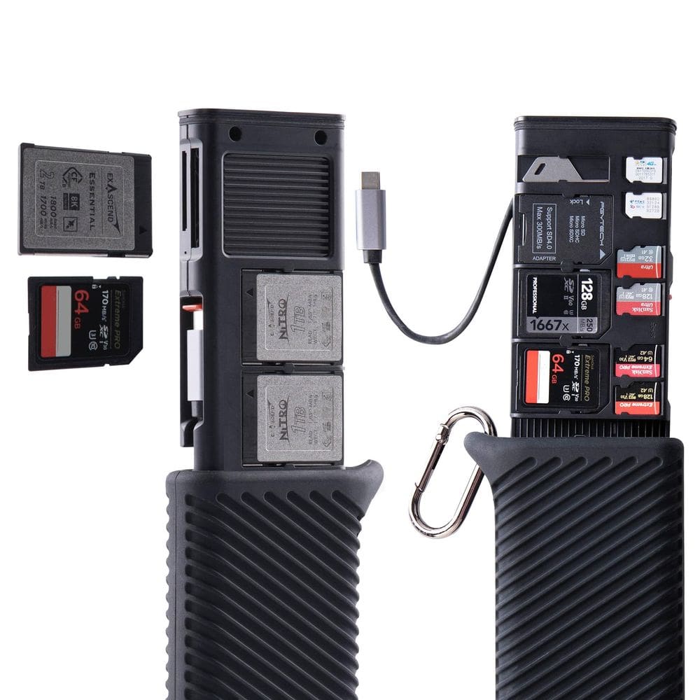 PGYTECH Estojo Leitor de Cartões CFexpress CreateMate Tipo B