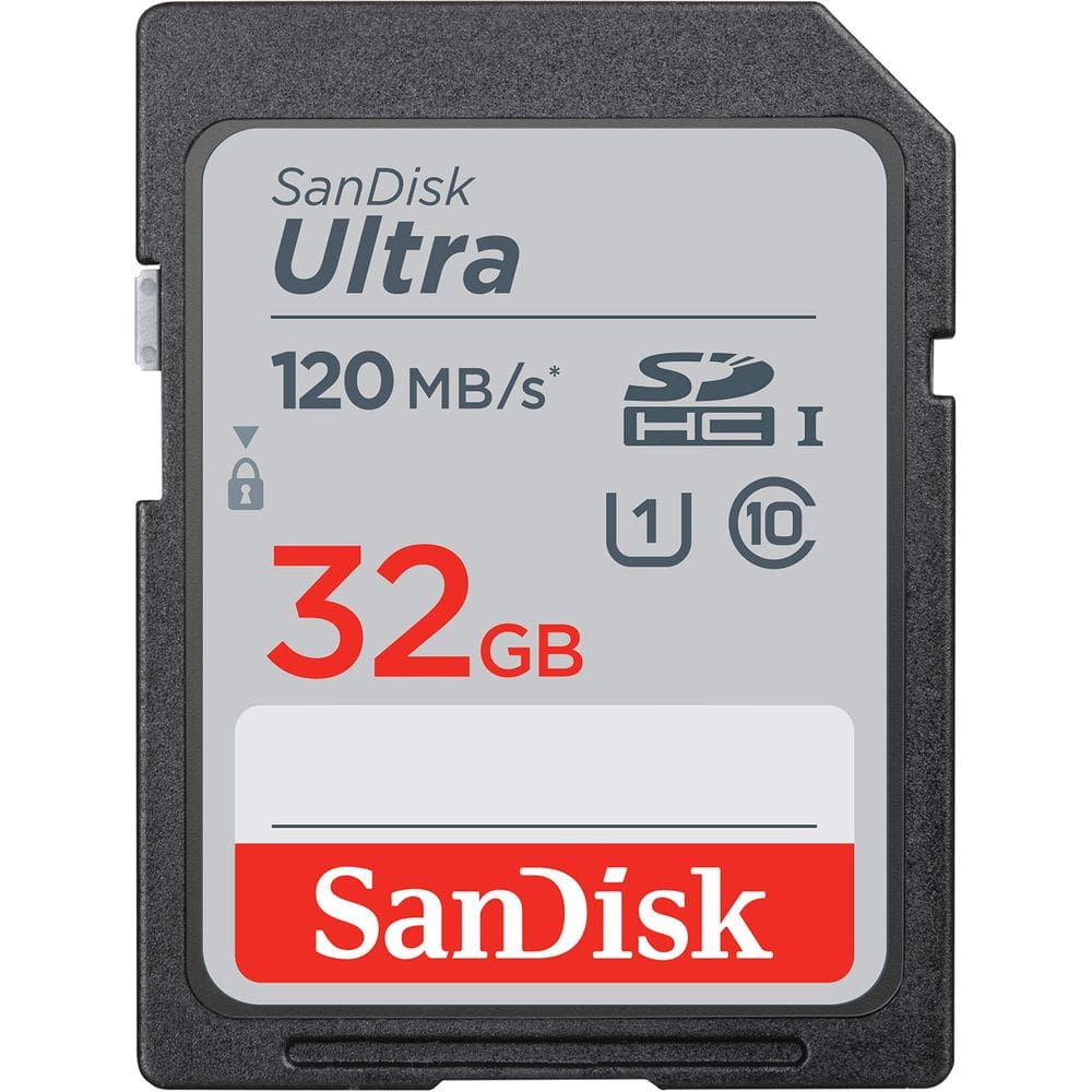 Cartão de memória SanDisk Ultra SDHC UHS-I 32GB - 120MB/s