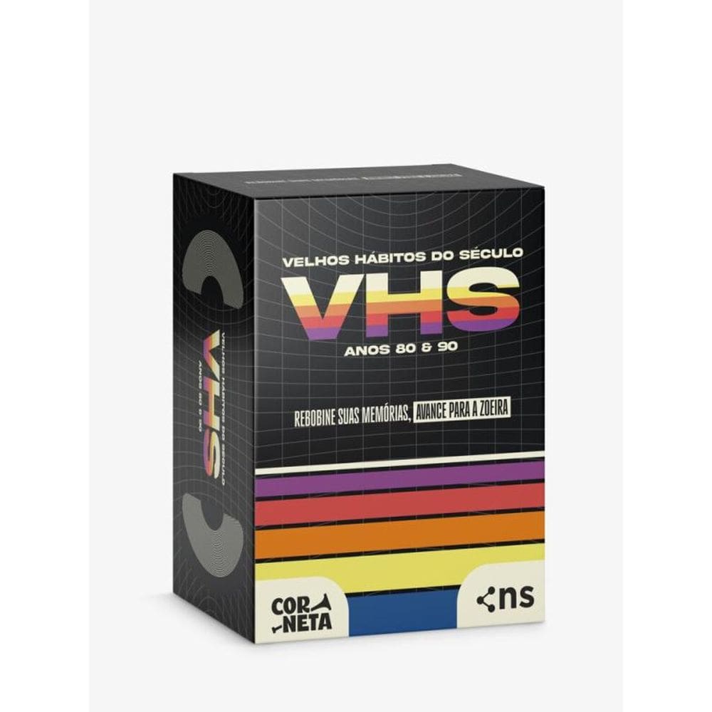 Jogo de cartas VHS – Velhos hábitos do século – 80 & 90