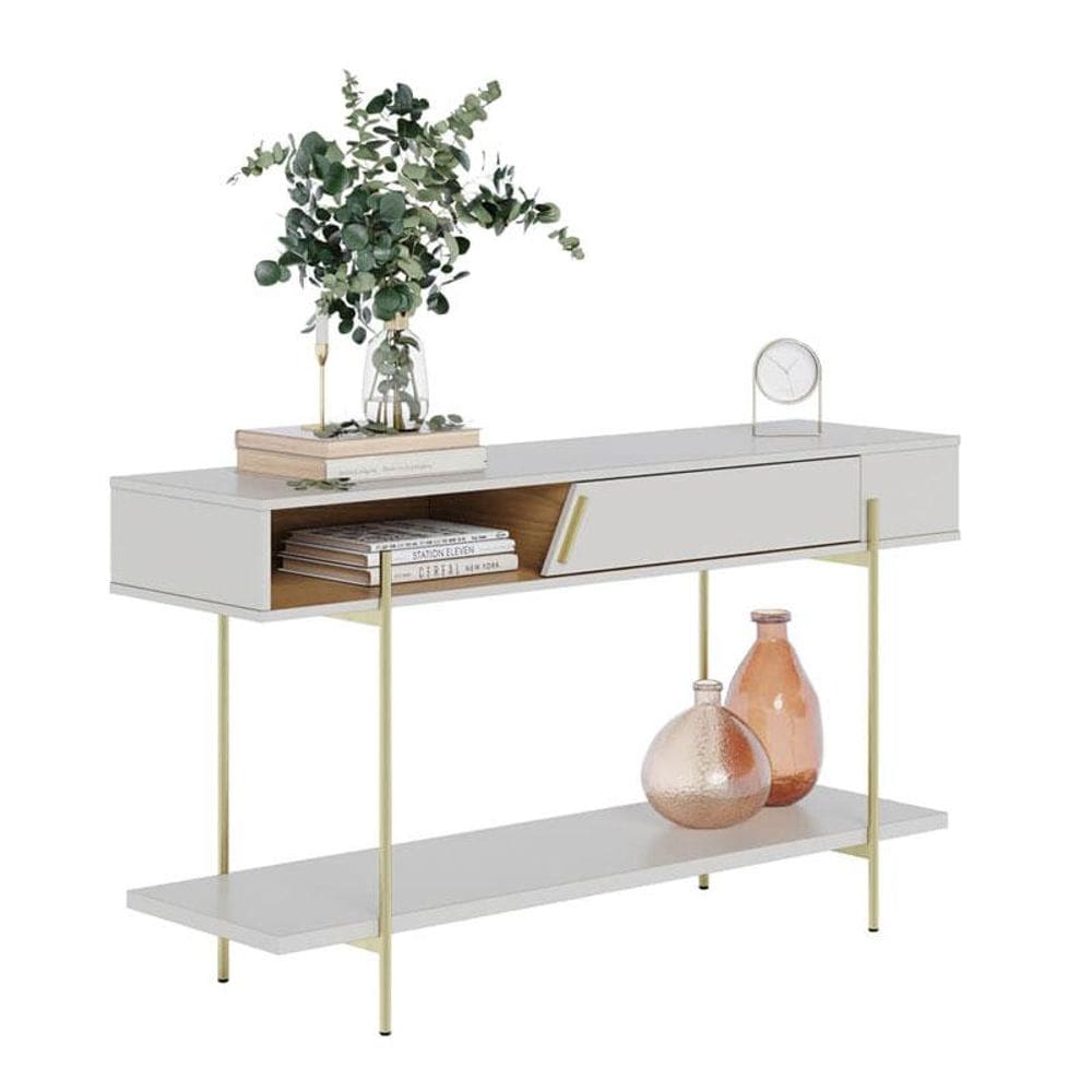 Aparador para Sala Sena Off White Matte Freijó - Colibri