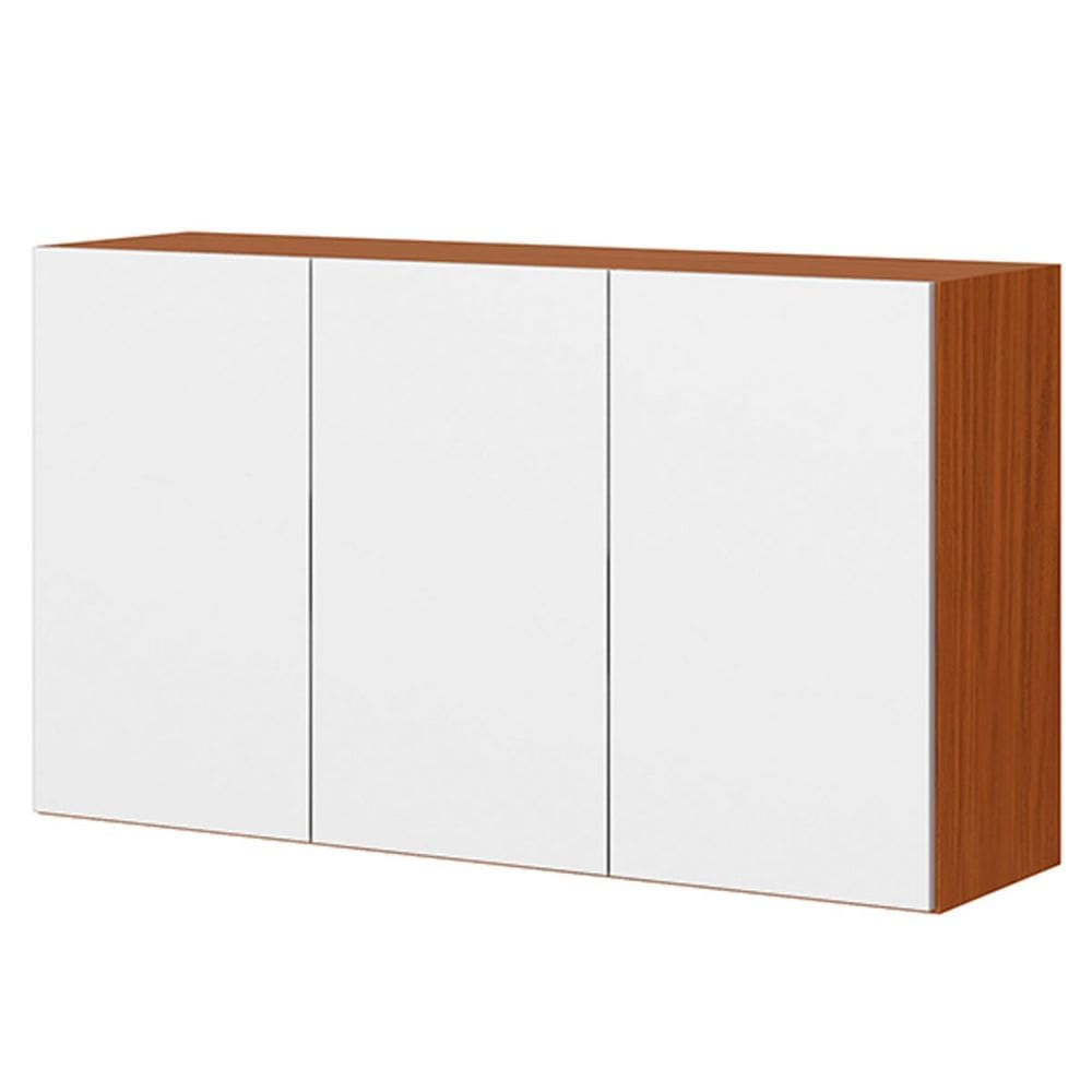 Armário Aéreo 100% MDF 3 Portas 120 cm Claire