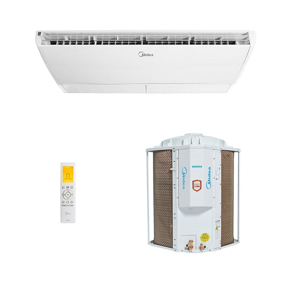 Ar-Condicionado Split Teto Inverter Connect Midea 60.000 BTUs R-32 Só Frio 220V Monofásico