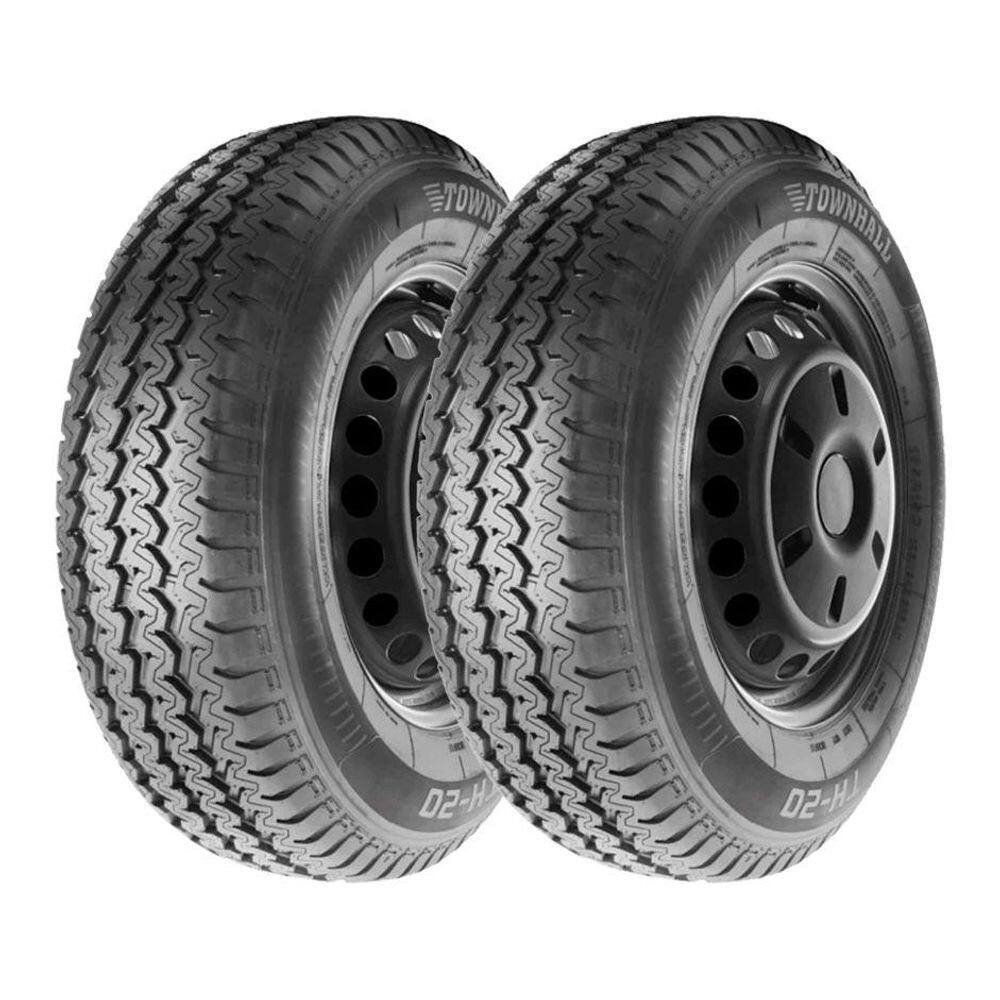 Pneu Townhall Th20 185/ R14 102/100r - 2 Unidades