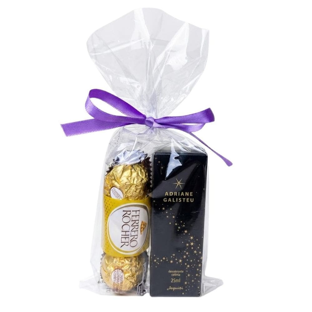Lembrancinha Dia Das Mulheres Luxo Galisteu + Ferrero Rocher