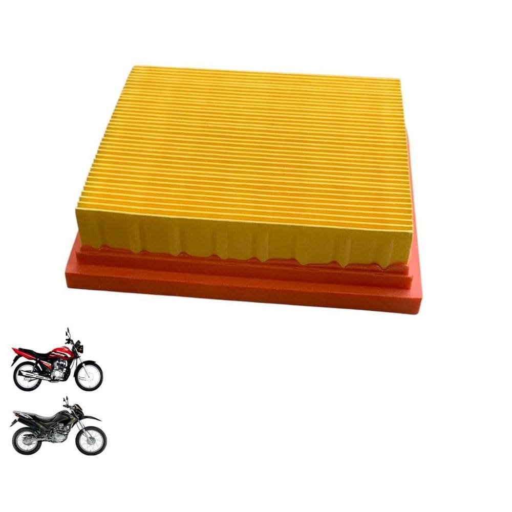 Filtro Ar Cg Titan Fan150 Bros150 Fan125 150 2009 Até 2013