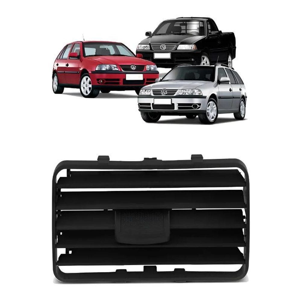 Difusor De Ar Painel Gol Parati Saveiro G3 Preto - Novo