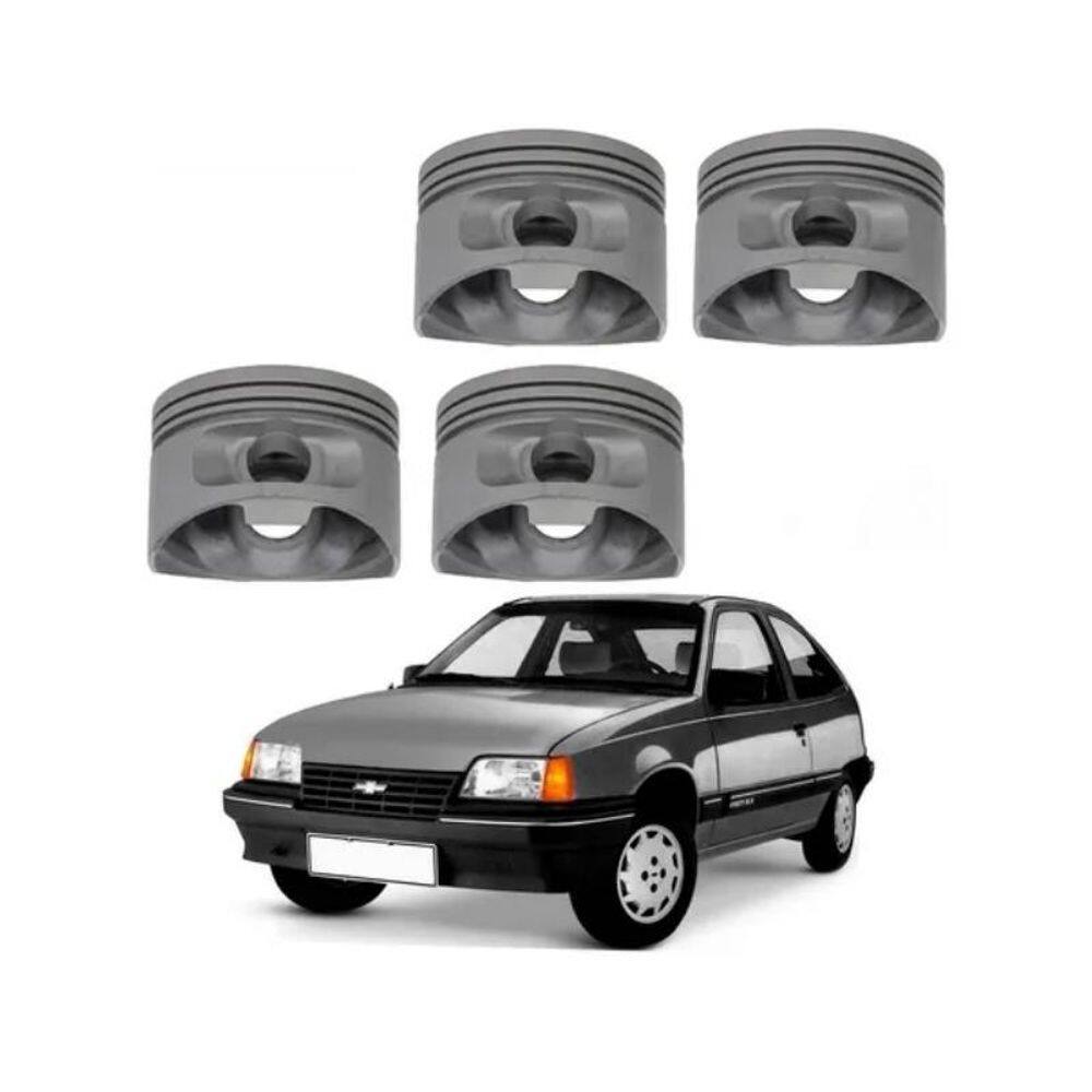 Jogo De Pistões Std Kadett/Monza 1.8 8V Álcool Após 1986