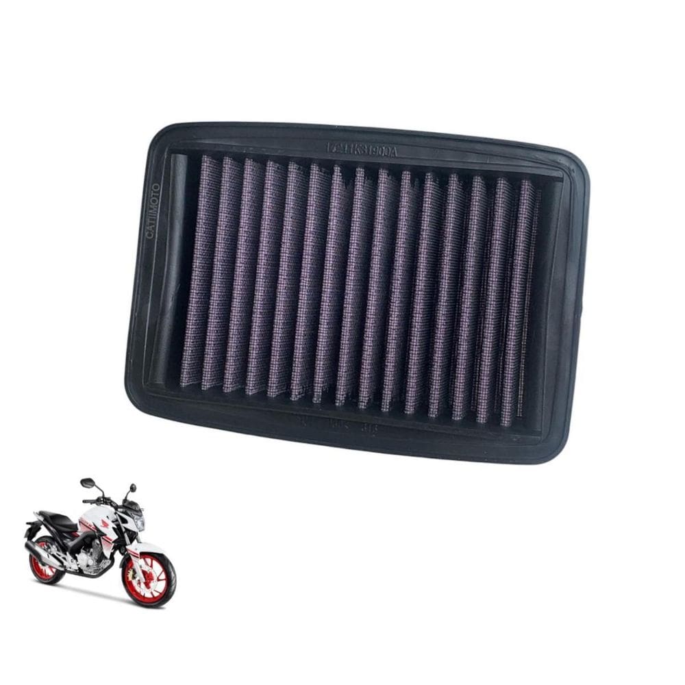 Filtro Ar Esportivo Lavável Honda Cb250F Twister 2016 A 2022