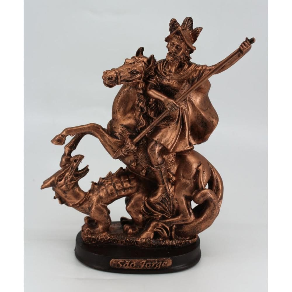 São Jorge - 17 cm Dourado