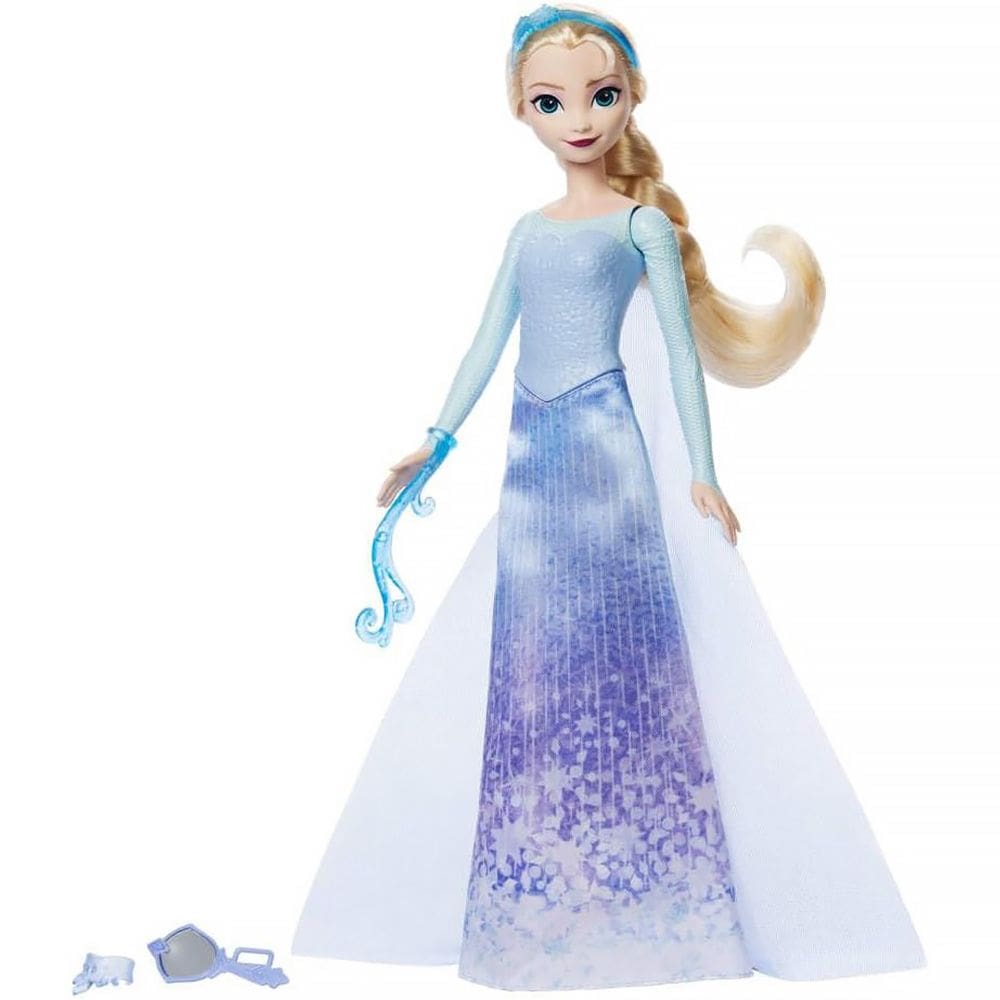 Boneca Disney Frozen Spin e Reveal Elsa com Acessórios JBG59 - Mattel