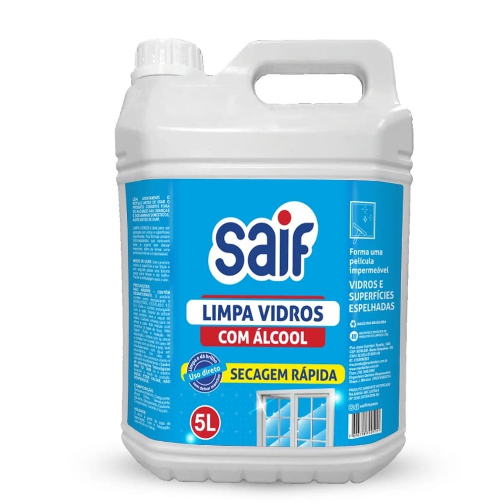 Limpa Vidros Saif 5 Litros