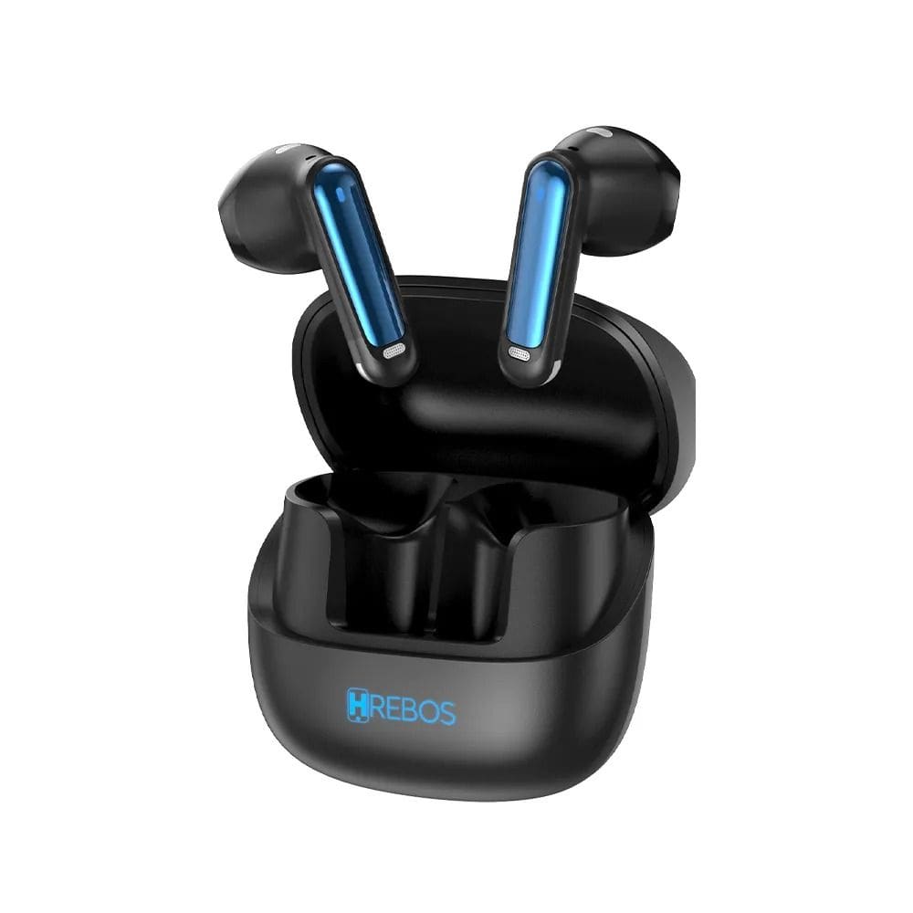 Fone Bluetooth Hrebos Eb-217 Xblue Detalhe Azul Usb-c