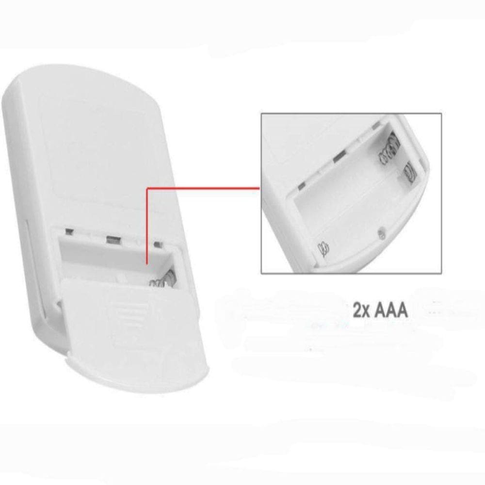 Kit 3 Luminária Led De Presença Fotocelula Com Controle