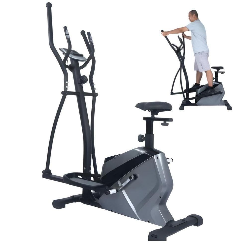 Elíptico Magnético Semi Profissional 8 Níveis De Carga