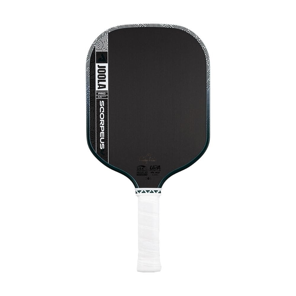 Raquete de Pickleball JOOLA Scorpeus Pro V Collin Johns Club Green 16mm