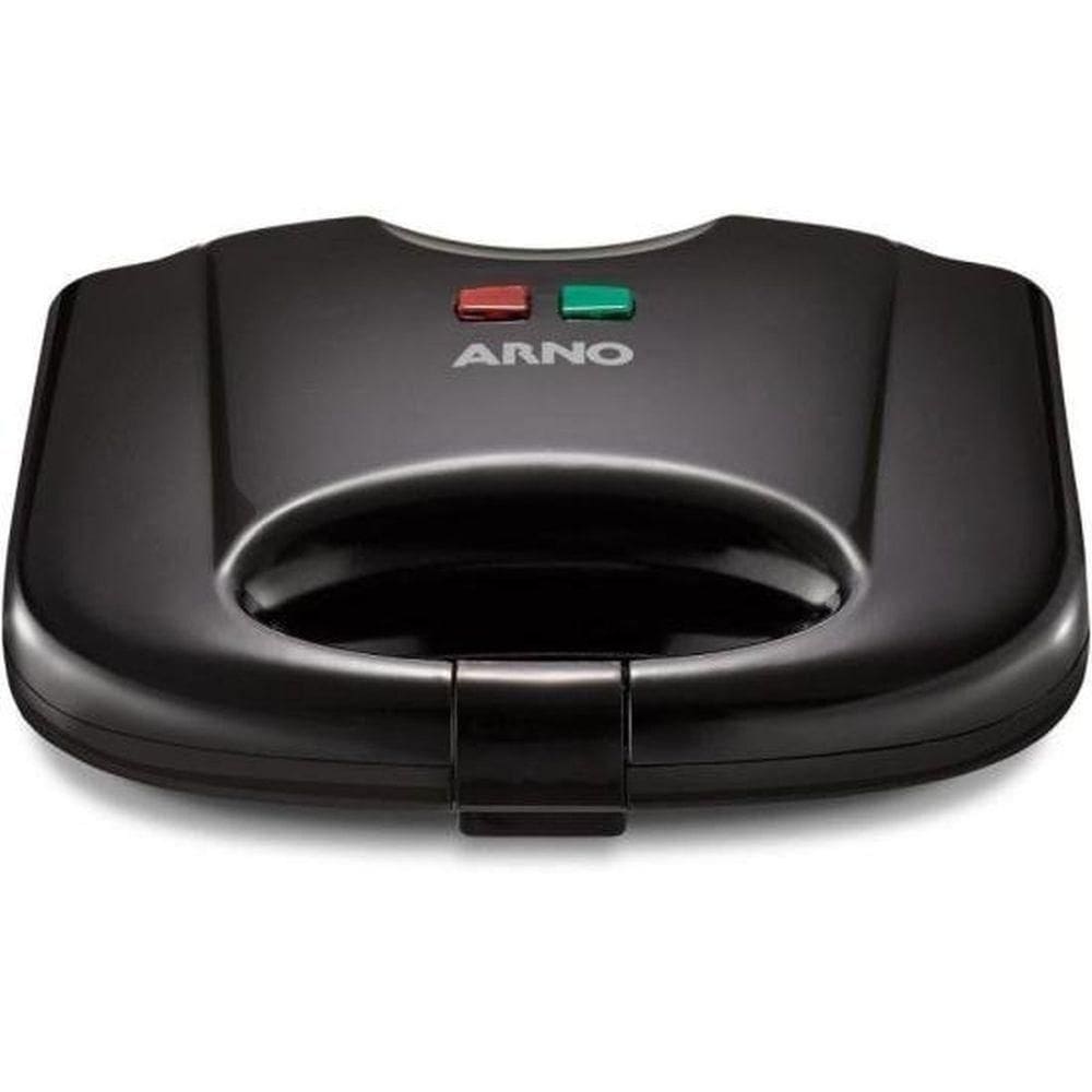 Sanduicheira E Grill Arno Sacb Antiaderente Preta 110V
