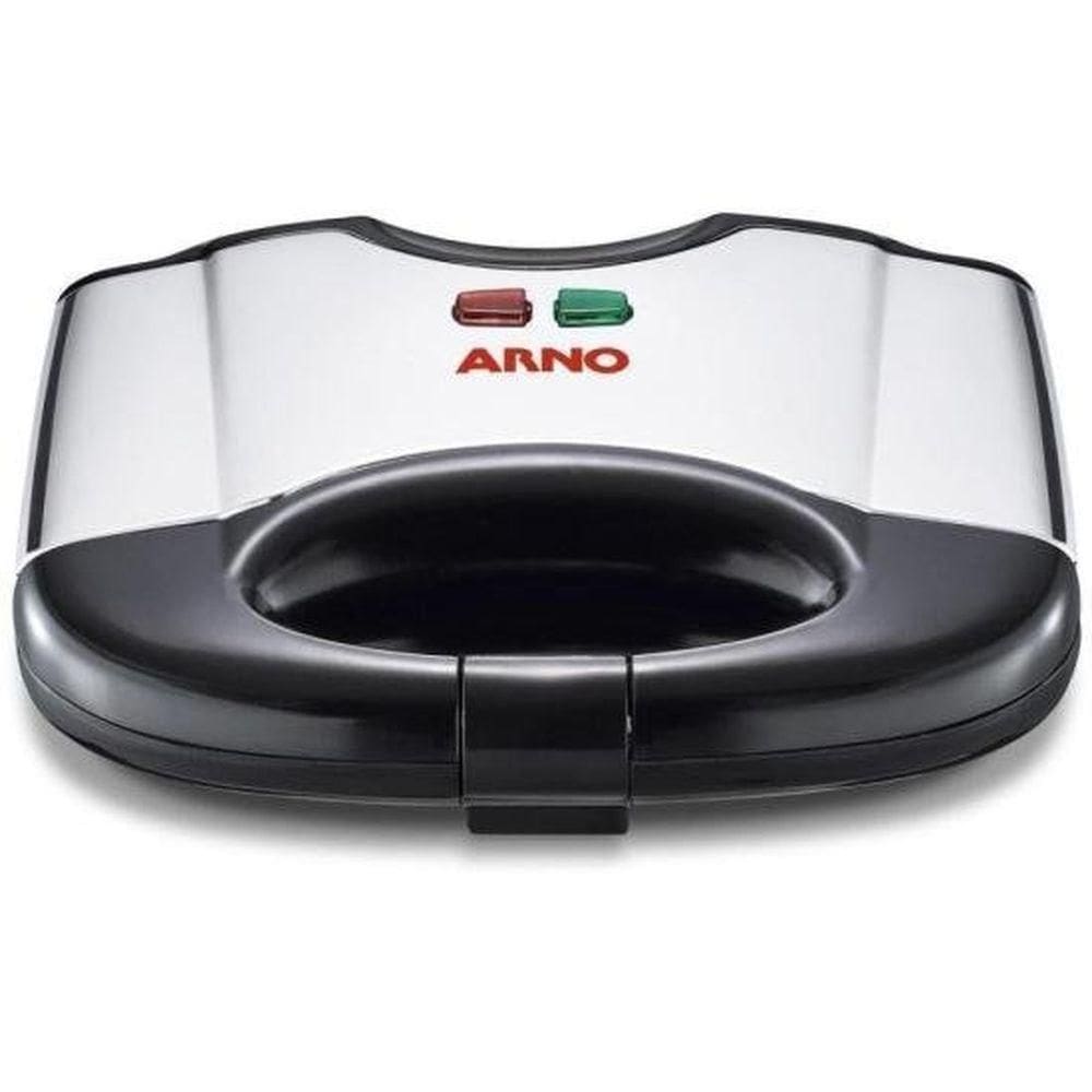 Sanduicheira E Grill Arno Sacs Antiaderente Inox 220V