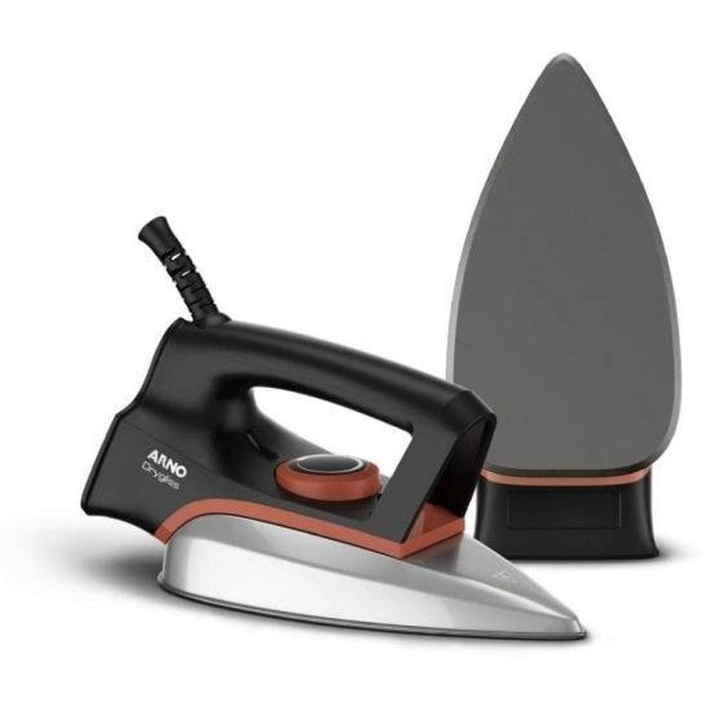 Ferro A Seco Arno Drygliss 1200w Preto Terracota 110V