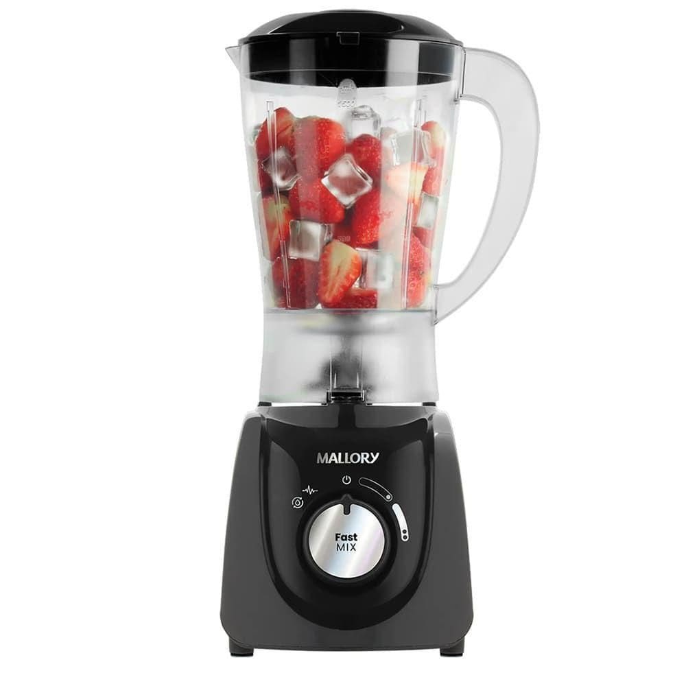 Liquidificador Mallory Fast Mix 520w 2vel - B91202541 Preto 110V