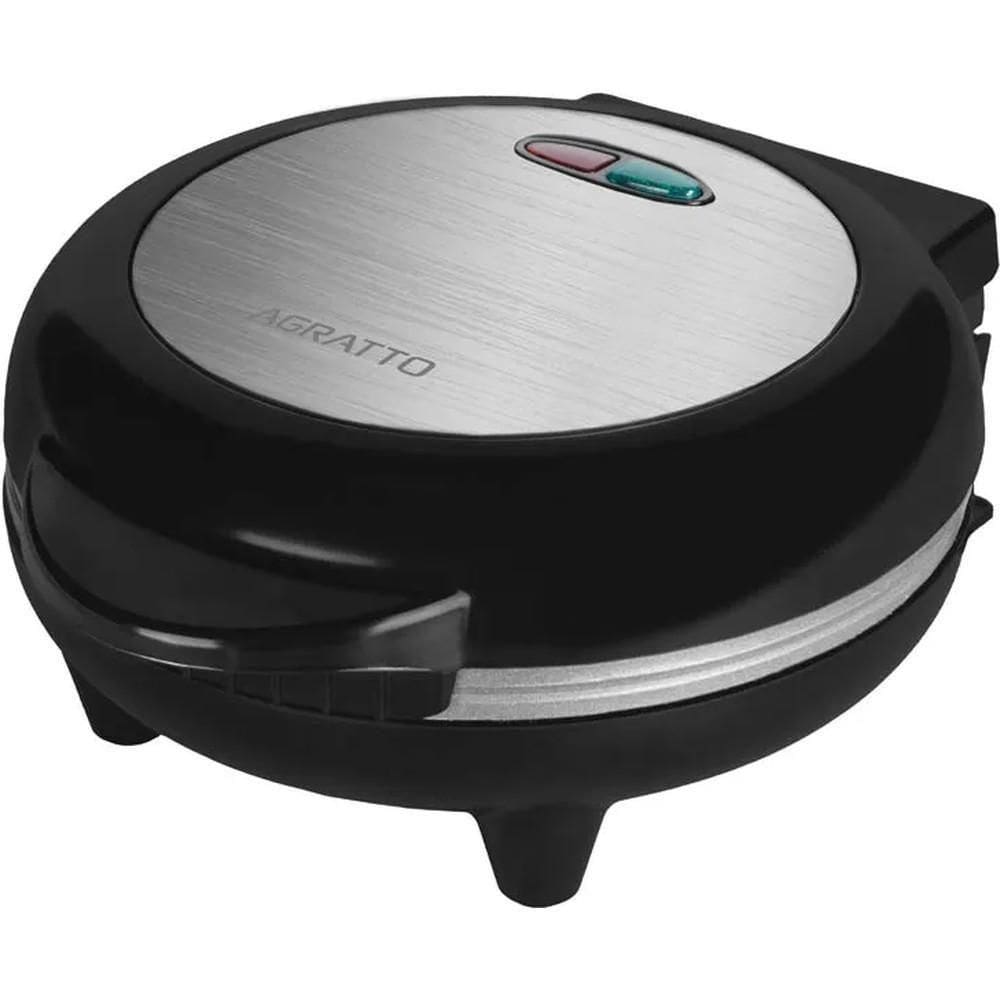 Omeleteira Elétrica Redonda Mr Cheff 800W Inox AOIP01I-02 Agratto 220V