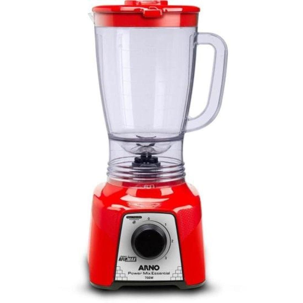 Liquidificador Arno Power Mix Essential Vermelho 110V