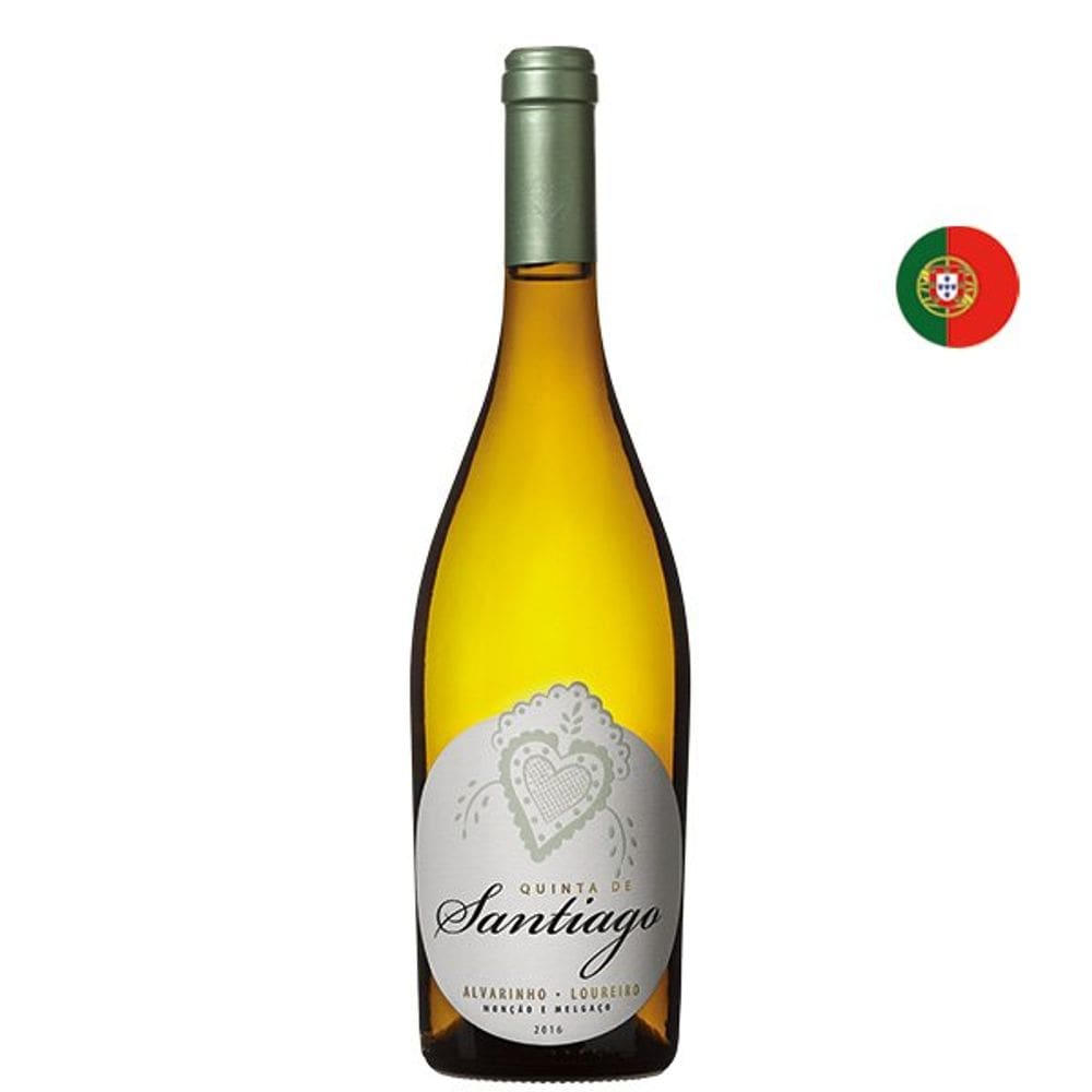 Vinho Verde Português Quinta de Santiago Alvarinho e Loureiro