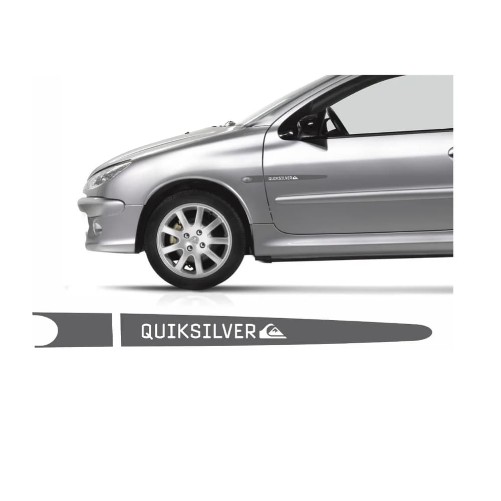 Peugeot 206 Emblema Quicksilver Esquerdo Genuíno