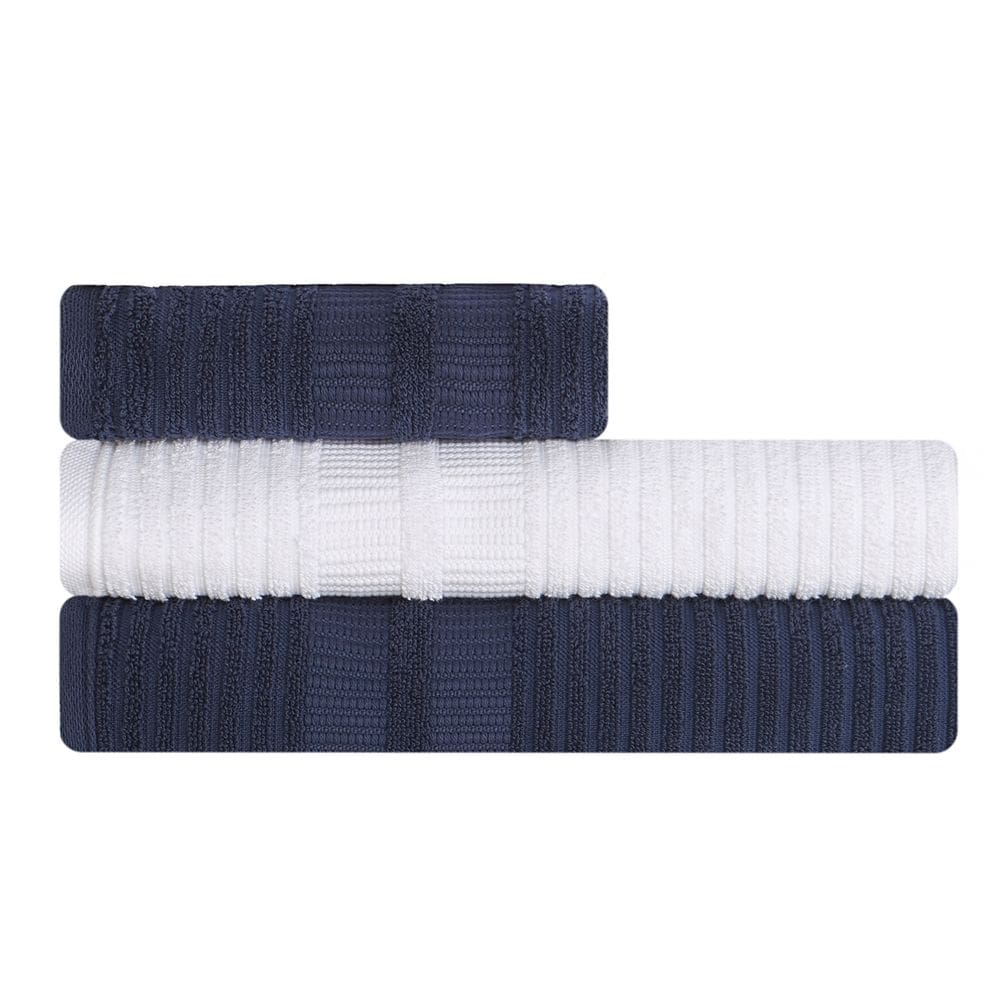 Jogo de Toalha de banho grande Karsten Brisa 100% Algodão 430g/m² 3 peças