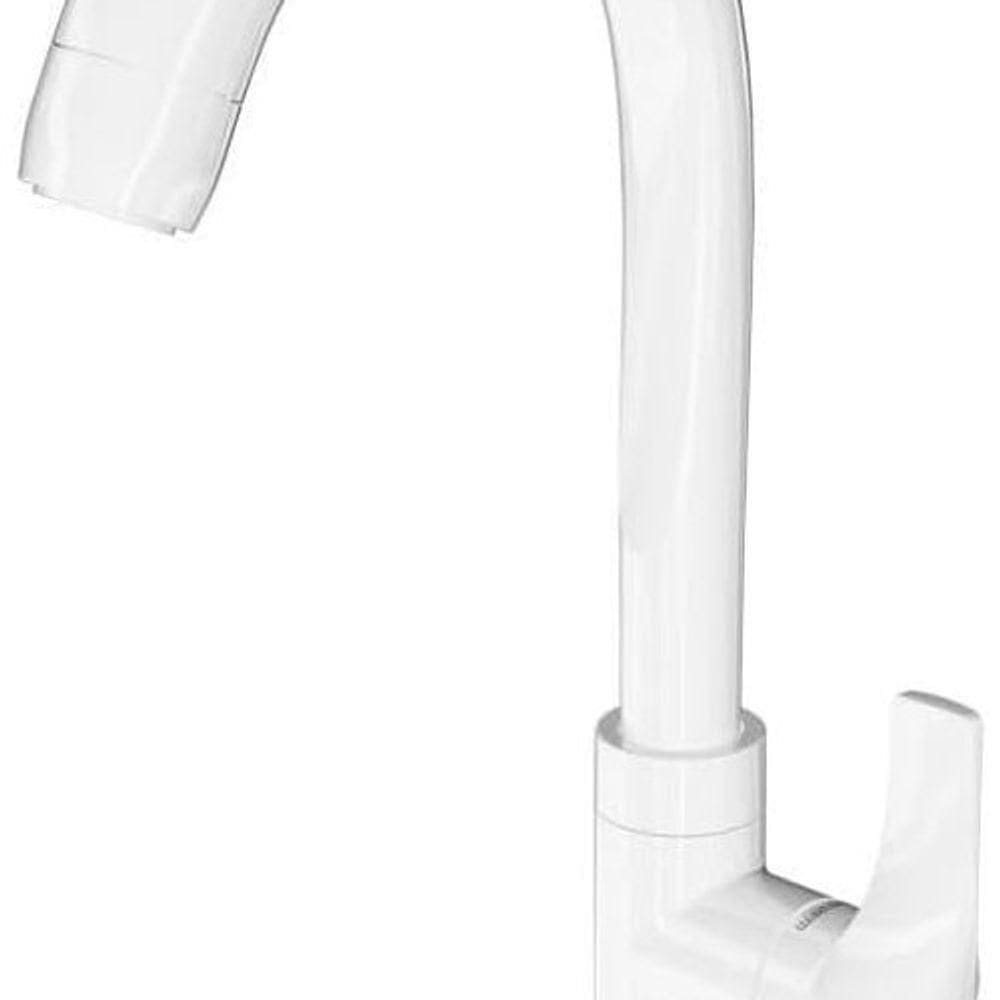 Torneira Lavatório Bica Alta Fitt Lorenzetti 1195 F61 Branco