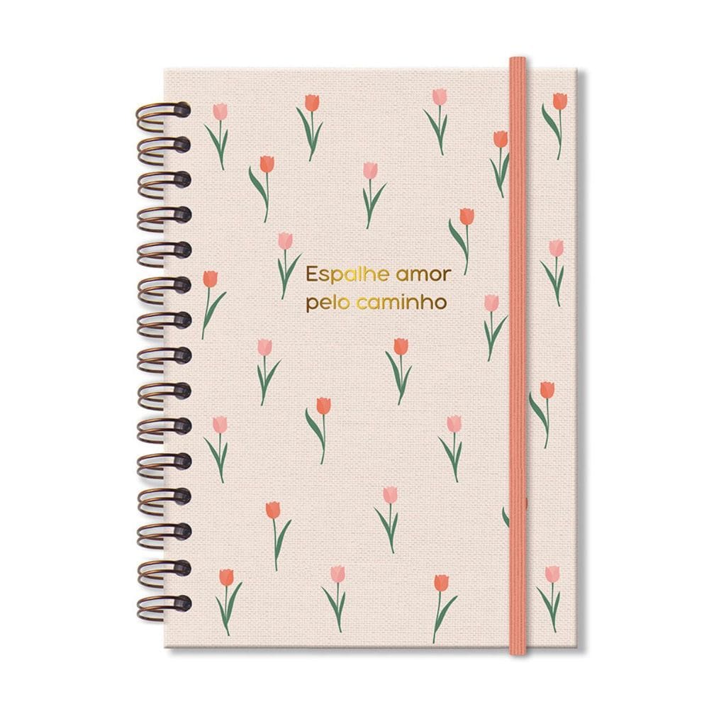 Planner Diário Tulipas Fina Ideia