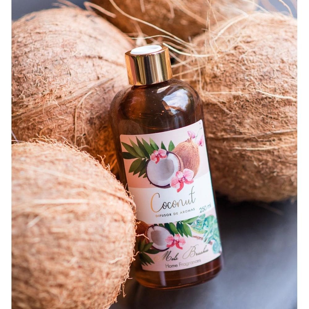 Difusor Equilibrio Coconut Mels Brushes - 250 Ml