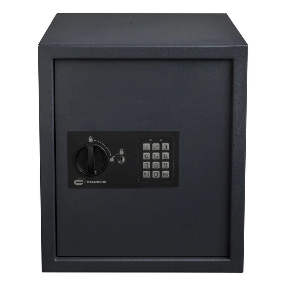 Cofre Digital De Sobrepor Senha E Chave Aco 40l 40x35x36cm