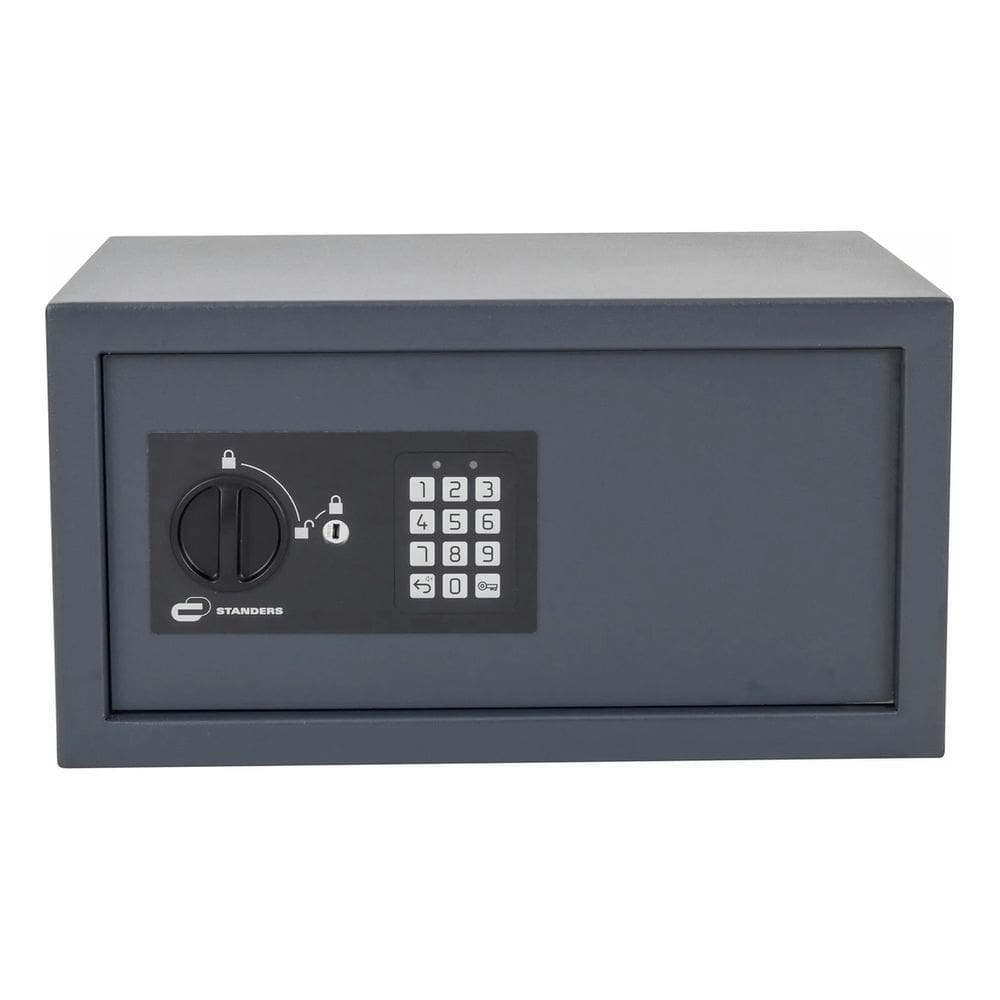 Cofre Digital De Sobrepor Senha E Chave Aco 28l 23x44x35cm