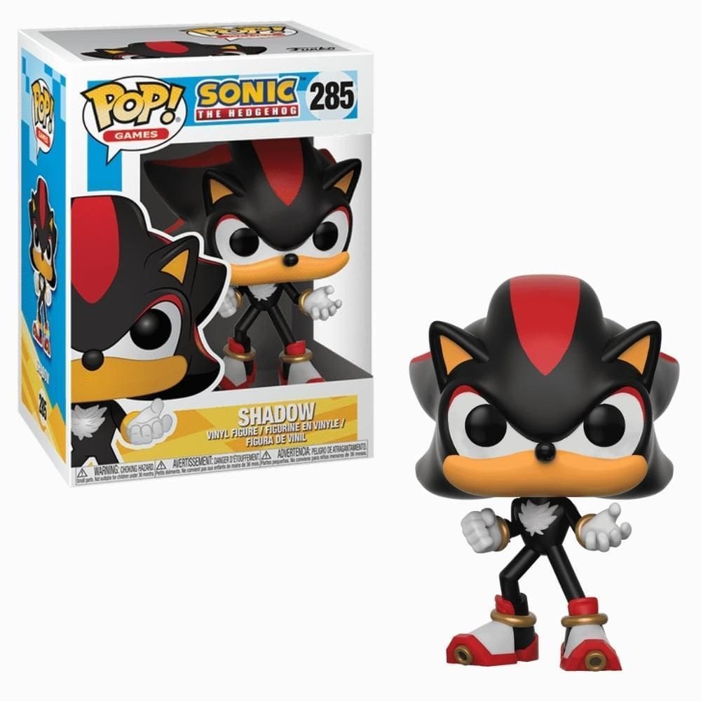 Boneco Funko Pop Sonic The Hedgehog - Shadow
